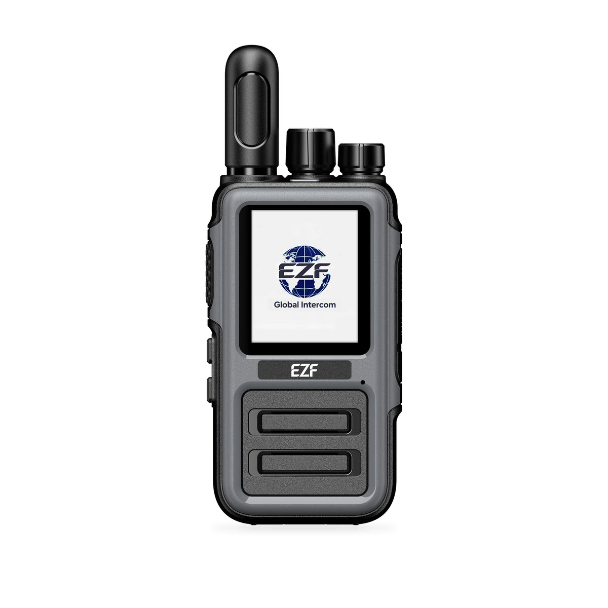 EZF F68 Gray 4G LTE PoC push-to-talk radio
